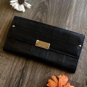 Jimmy Choo Python Leather Clutch